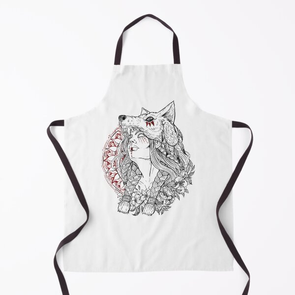 Item preview, Wolf shaman girl designed and sold by BlackForge.