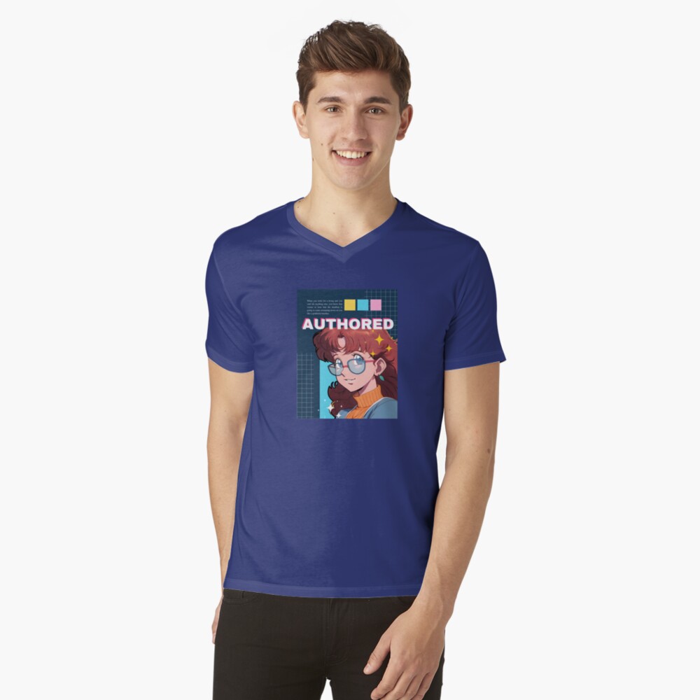 Item preview, V-Neck T-Shirt designed and sold by superprincess.