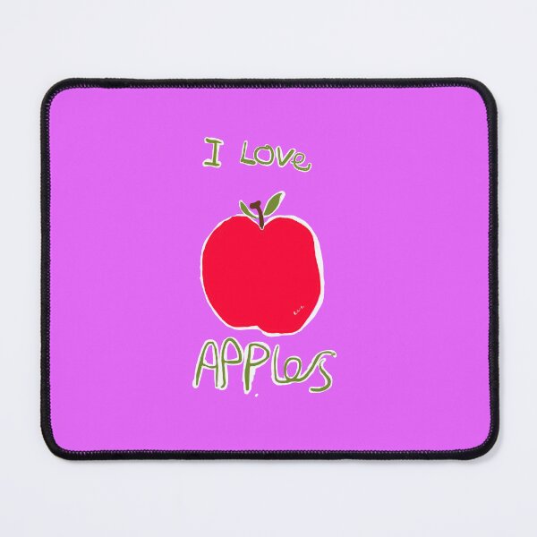 Item preview, I love apples  designed and sold by ArtistRebeccaLS.