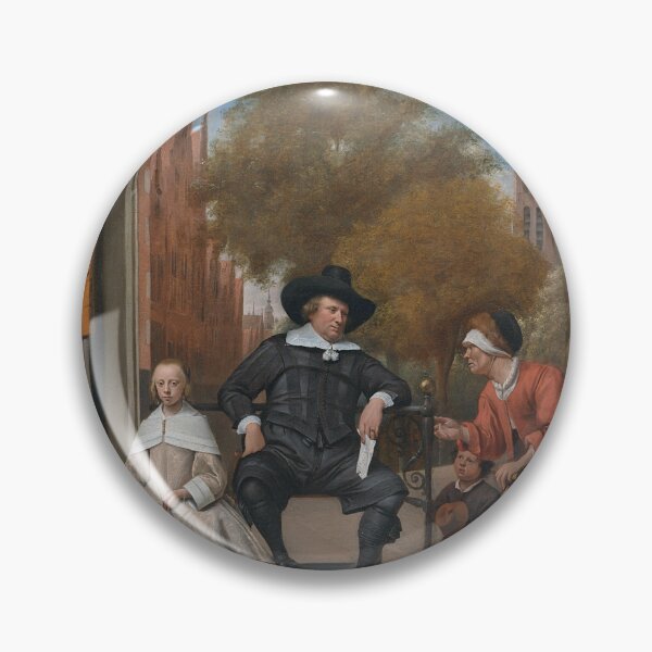 Item preview, A Mayor of Delft and His Daughter (Jan Steen) designed and sold by ArtHistorical.