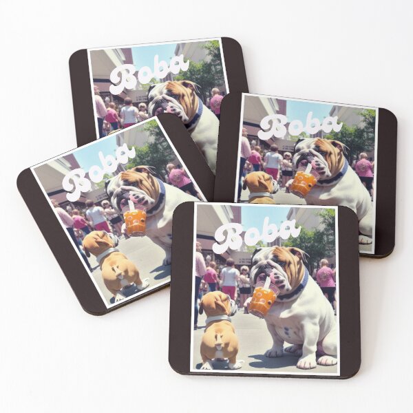 Item preview, Boba Bulldogs designed and sold by ArtofMac.