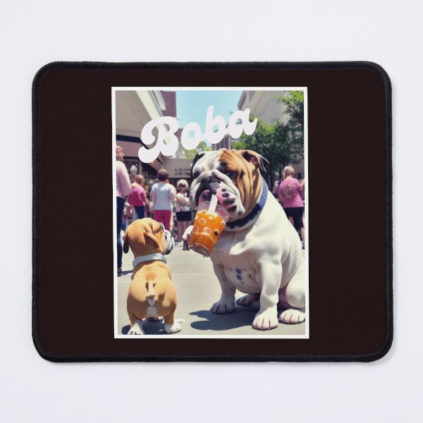 Item preview, Boba Bulldogs designed and sold by ArtofMac.