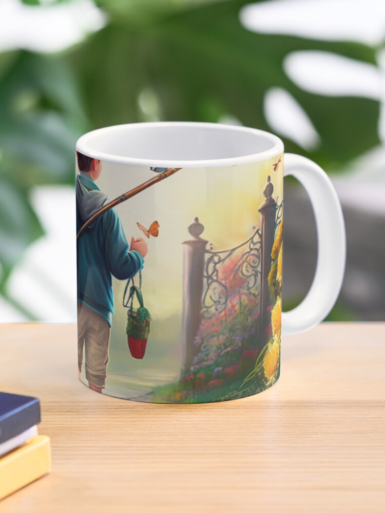 Thumbnail 1 of 6, Coffee Mug, Gone Fishin' designed and sold by phatpuppyart.