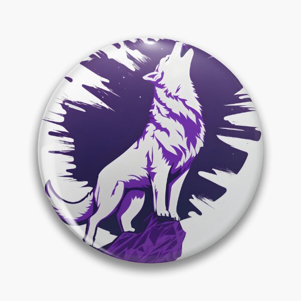 Item preview, Ascension of the White and Purple Wolf: A Howl to the Sky designed and sold by Whiteshadow130.
