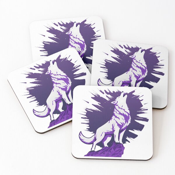 Item preview, Ascension of the White and Purple Wolf: A Howl to the Sky designed and sold by Whiteshadow130.