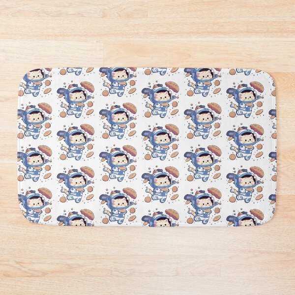 Item preview, space kitty eats cookies designed and sold by ElManuOrtiz.