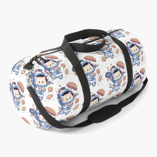 Item preview, space kitty eats cookies designed and sold by ElManuOrtiz.