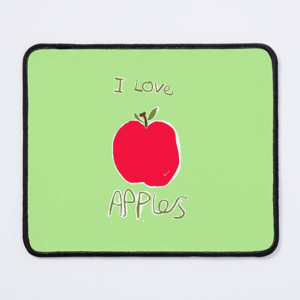 Item preview, I love apples  designed and sold by ArtistRebeccaLS.