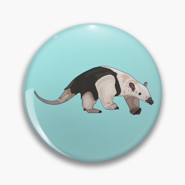Item preview, Tamandua cartoon illustration designed and sold by Misscartoon.