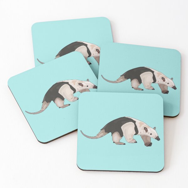Item preview, Tamandua cartoon illustration designed and sold by Misscartoon.