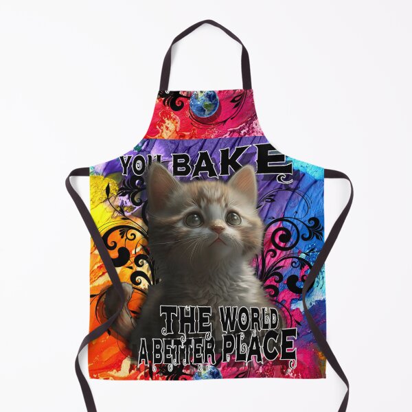 Artikelvorschau, Sie backen die Welt eine bessere Platzkatze entworfen und verkauft von FÁBIO F. SILVA.