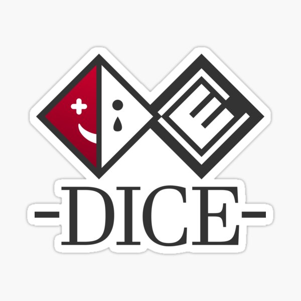 D.I.C.E. Logo Sticker