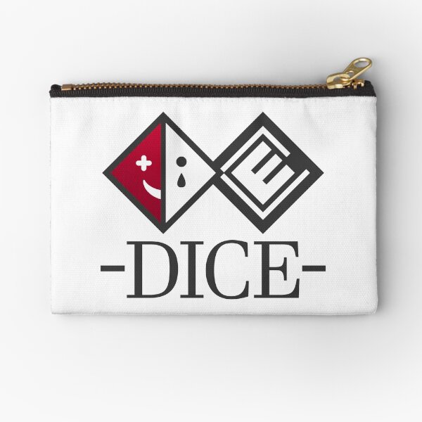 D.I.C.E. Logo Zipper Pouch