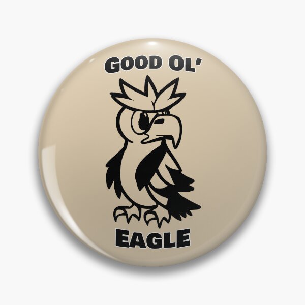 Item preview, Good Ol' Eagle - If you used to be a Eagle, a Good Old Eagle too, you'll find this bestseller critter design perfect.  (Black) designed and sold by SeaStories88.