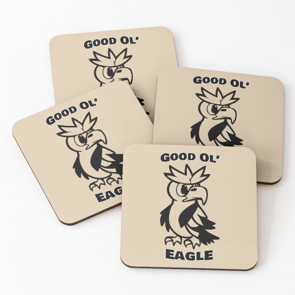 Item preview, Good Ol' Eagle - If you used to be a Eagle, a Good Old Eagle too, you'll find this bestseller critter design perfect.  (Black) designed and sold by SeaStories88.
