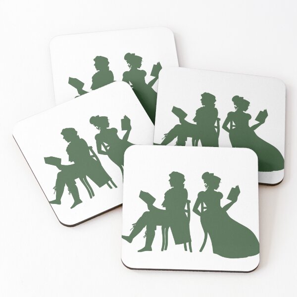 Item preview, Charity and Edmund Cover Art Dark Green designed and sold by Holli Jo Monroe.