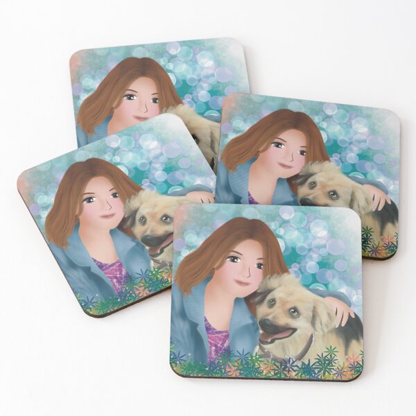 Item preview, My Dog and I | Dog-themed Art and Design designed and sold by Bernsberry Illustrations.