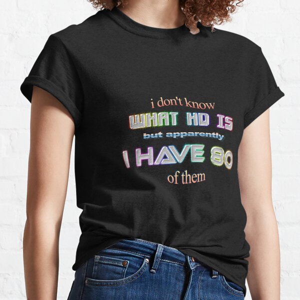 Item preview, ADHD I don't know what HD is but apparently I have 80 of them designed and sold by snazzyseagull.