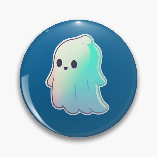 Item preview, Boo-tifully Friendly | Cute Minimalistic Ghost Sticker Design designed and sold by nicephore.