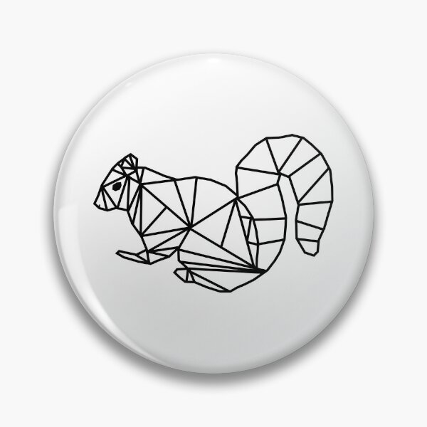 Item preview, Ardilla poligonal designed and sold by Tucswebdesign.
