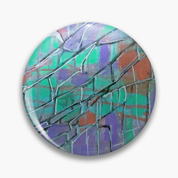 Item preview, Healing Cracks - abstract wall art colorful abstract art print contemporary abstract designed and sold by AdzSpirit.