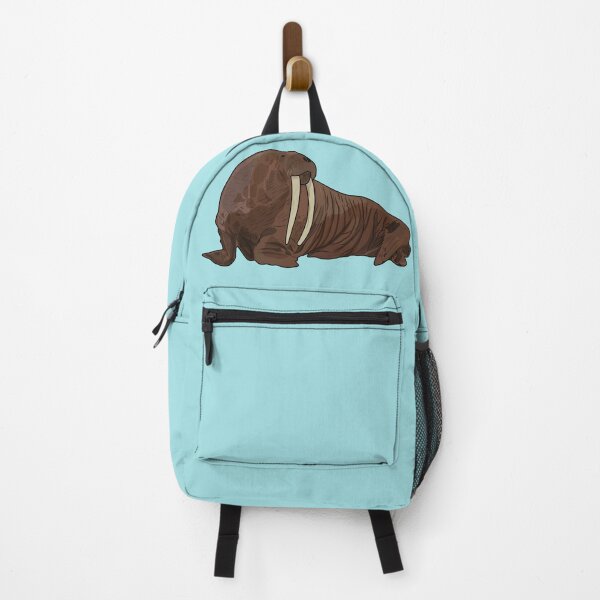 Item preview, Walrus cartoon illustration designed and sold by Misscartoon.