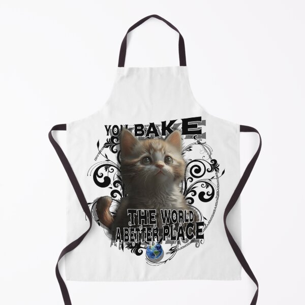 Artikelvorschau, Sie backen die Welt eine bessere Platzkatze entworfen und verkauft von FÁBIO F. SILVA.