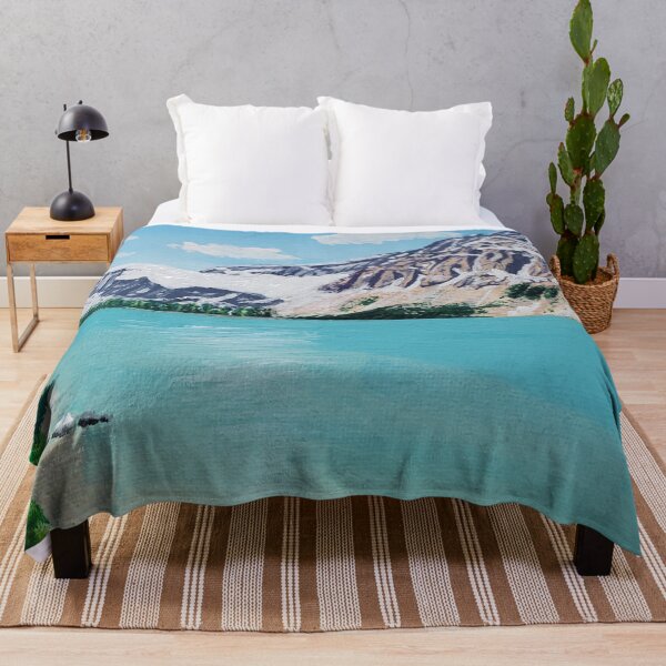 Item preview, Mountainside Lake designed and sold by KayleeRoseArt.