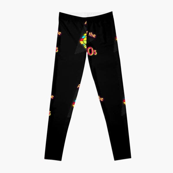 Rad 80s Neon Pattern Men's Leggings -  Canada