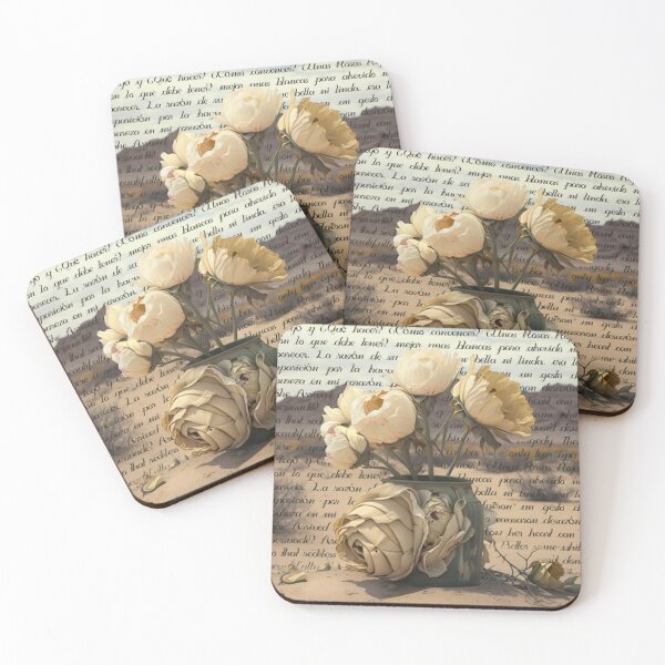 Item preview, Roses are White designed and sold by TrazosDeLobo.