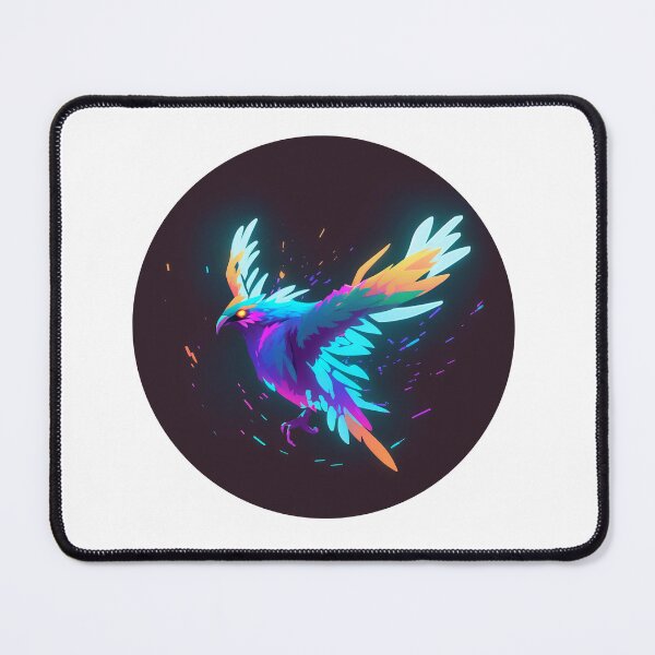 Item preview, A multicolored Space Falcon designed and sold by ElManuOrtiz.