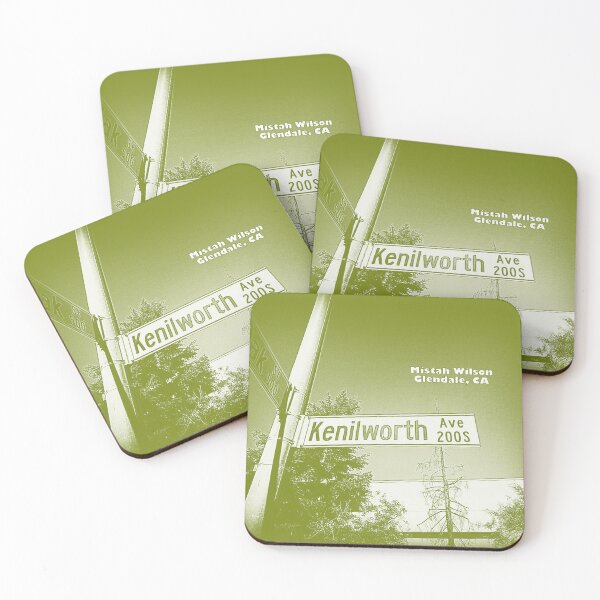 Item preview, Kenilworth Avenue OLIVER TEA, Glendale, CA by Mistah Wilson designed and sold by The Street Sign Store.
