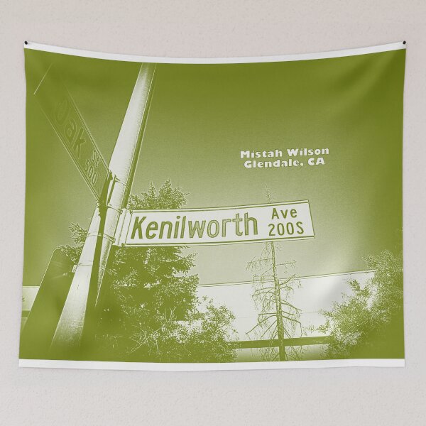 Item preview, Kenilworth Avenue OLIVER TEA, Glendale, CA by Mistah Wilson designed and sold by The Street Sign Store.
