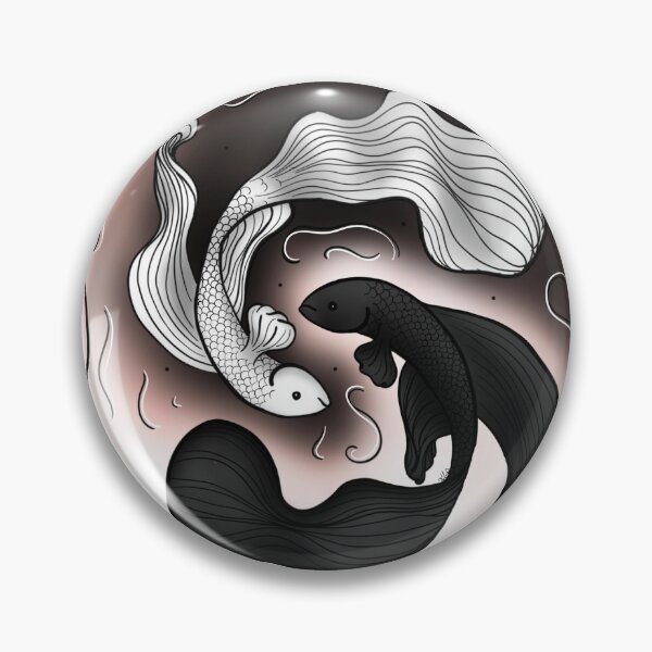 Item preview, Betta Ying Yang  designed and sold by Hallie Odom.