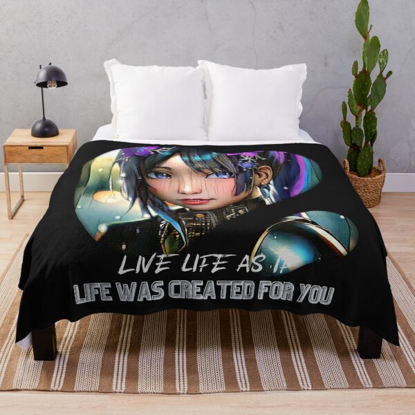 Item preview, LIve Life as if LIFE was Created for You (anime girl) designed and sold by HamiltonmagicTs.