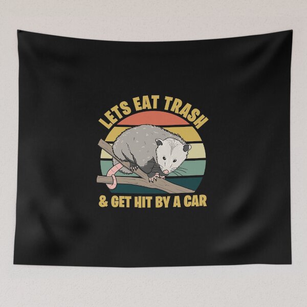 Item preview, Lets Eat Trash designed and sold by Rajendraja.