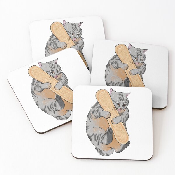 Item preview, Bread Cat designed and sold by LittlestMonster.