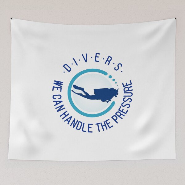 Item preview, Divers Handle Pressure designed and sold by FunTeeGraphics1.