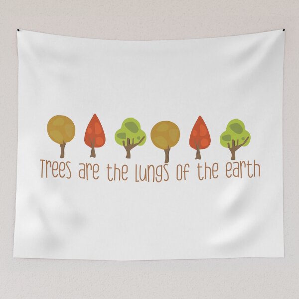 Item preview, Trees are the lungs of the earth designed and sold by heartfeltarts93.