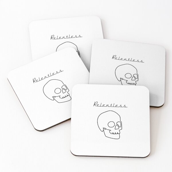 Item preview, Relentless Skull Line Design designed and sold by staszkyyngb.