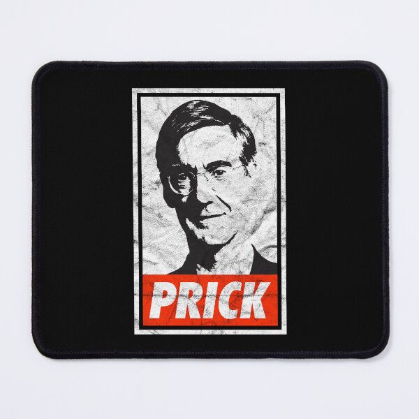Item preview, Rees-Mogg Prick (Black Worn Look) designed and sold by politicalamity.