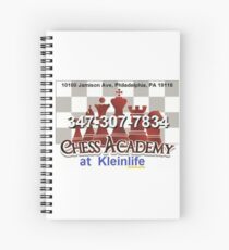 Chess Academy Spiral Notebook