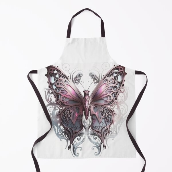 Item preview, Ornate Intricate Butterfly with Muted Hues of Pink/Mauve designed and sold by Dragonstrom.