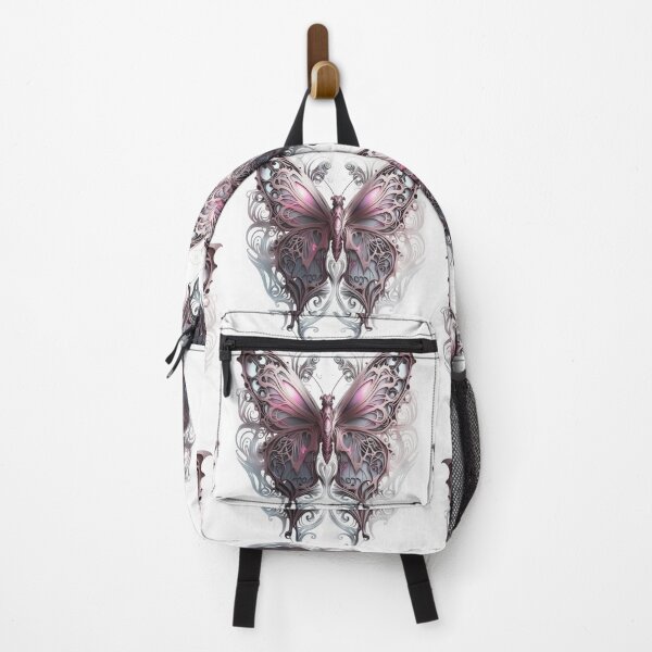 Item preview, Ornate Intricate Butterfly with Muted Hues of Pink/Mauve designed and sold by Dragonstrom.