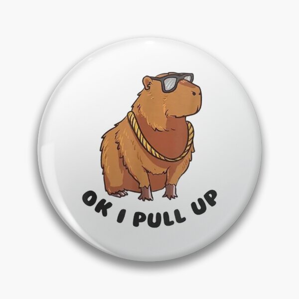 Item preview, Ok I Pull Up Capybara Glasses designed and sold by kharinaceles.