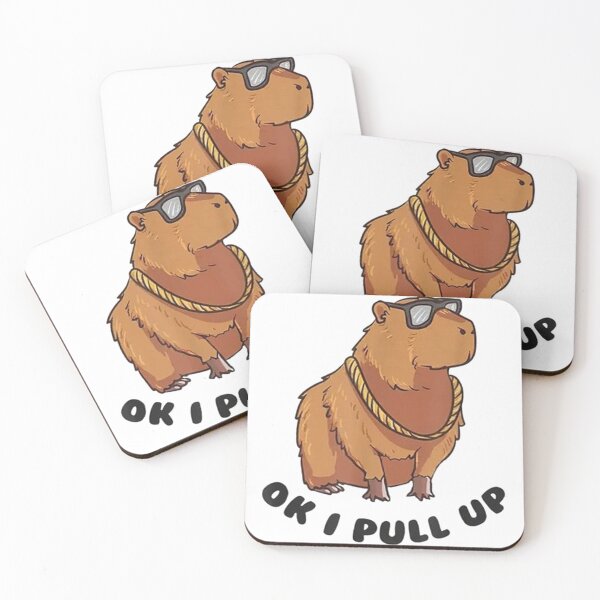 Item preview, Ok I Pull Up Capybara Glasses designed and sold by kharinaceles.