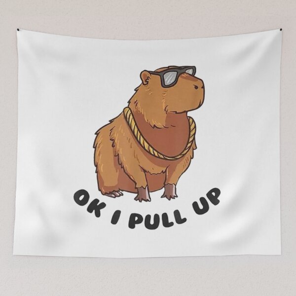 Item preview, Ok I Pull Up Capybara Glasses designed and sold by kharinaceles.