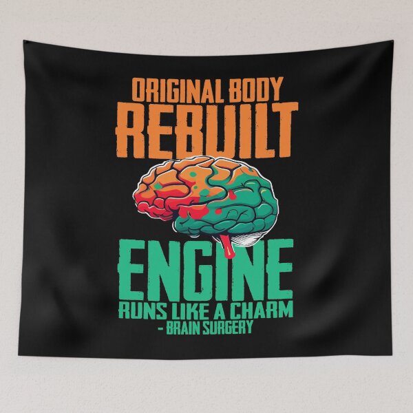 Item preview, Original Body Rebuilt Engine Runs Like A Charm Brain Surgery designed and sold by Digital Story Time.