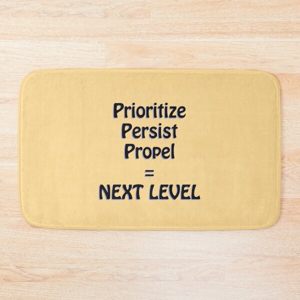 Item preview, (BF) Prioritize for the next level designed and sold by greatvibes4u.