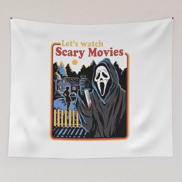 Item preview, Lets Watch Scary Movies Funny designed and sold by kharinaceles.